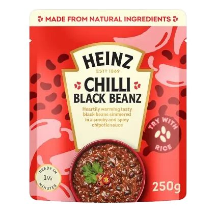 Chilli Black Beans Mexican-Style 250g