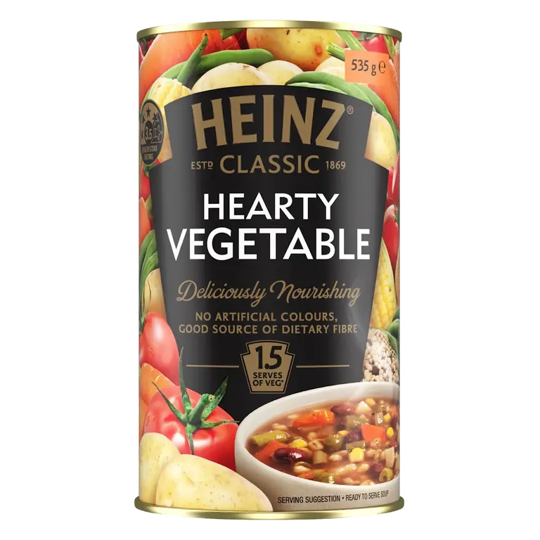 Classic Canned Soup Hearty Vegetable
