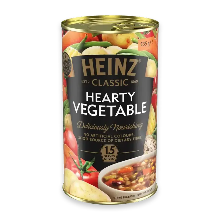 Classic Hearty Vegetable Soup Canned Ready Meals