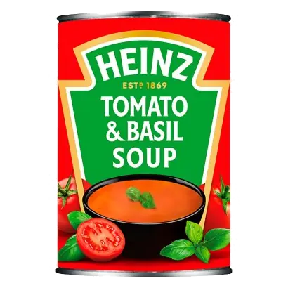 Cream of Tomato & Basil Soup