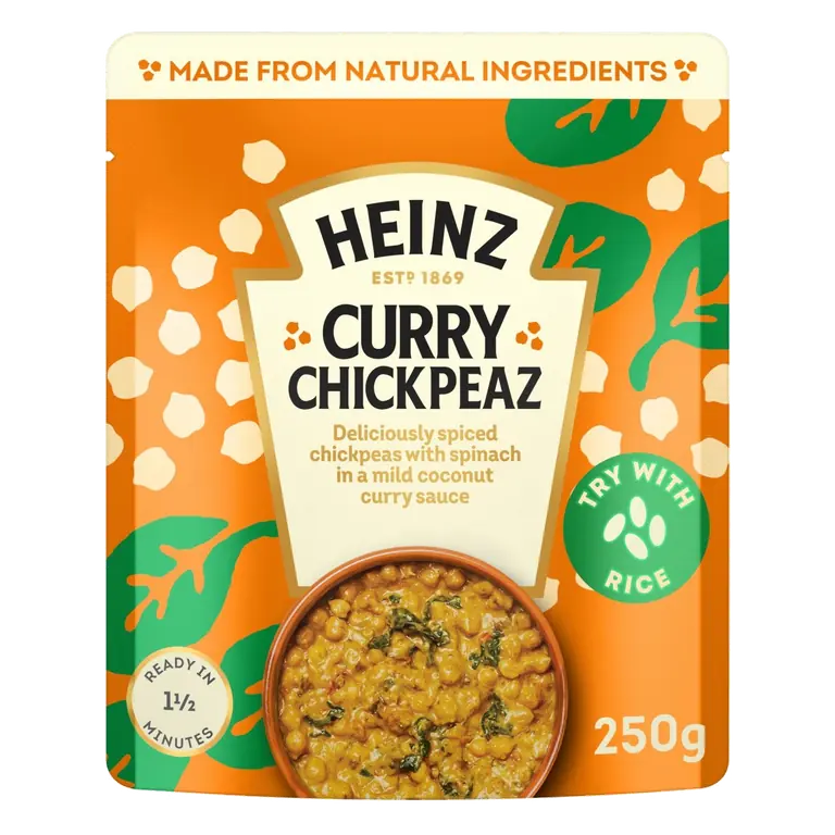 Curry Chickpeas Microwave Pouch