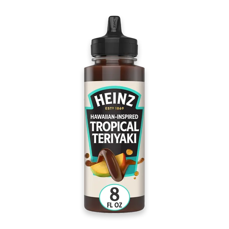 Hawaiian-Inspired Tropical Teriyaki Sauce, Bottle