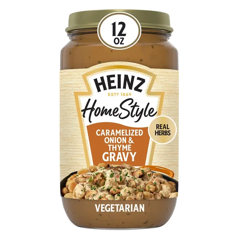 Heinz Herbed Gravy Carmelized Onion & Thyme, 12oz