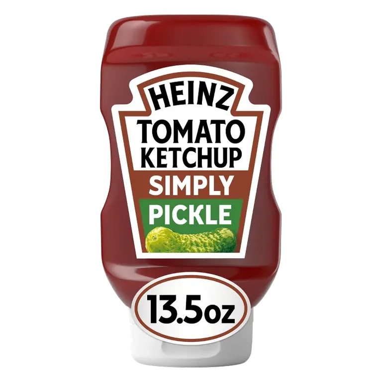 Heinz Pickle Ketchup, 13.5oz: Tomato Flavor