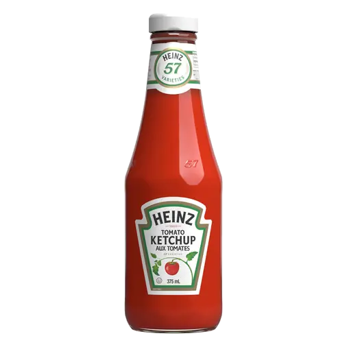 Tomato Ketchup Glass Bottle 375 ml