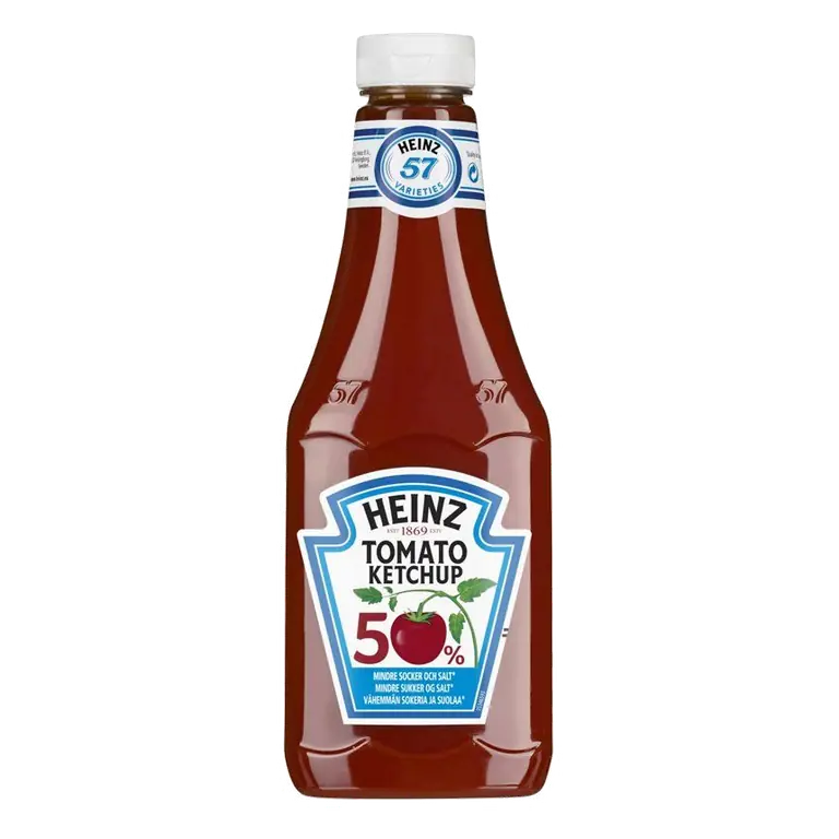 Ketchup 50% Mindre Socker & Salt
