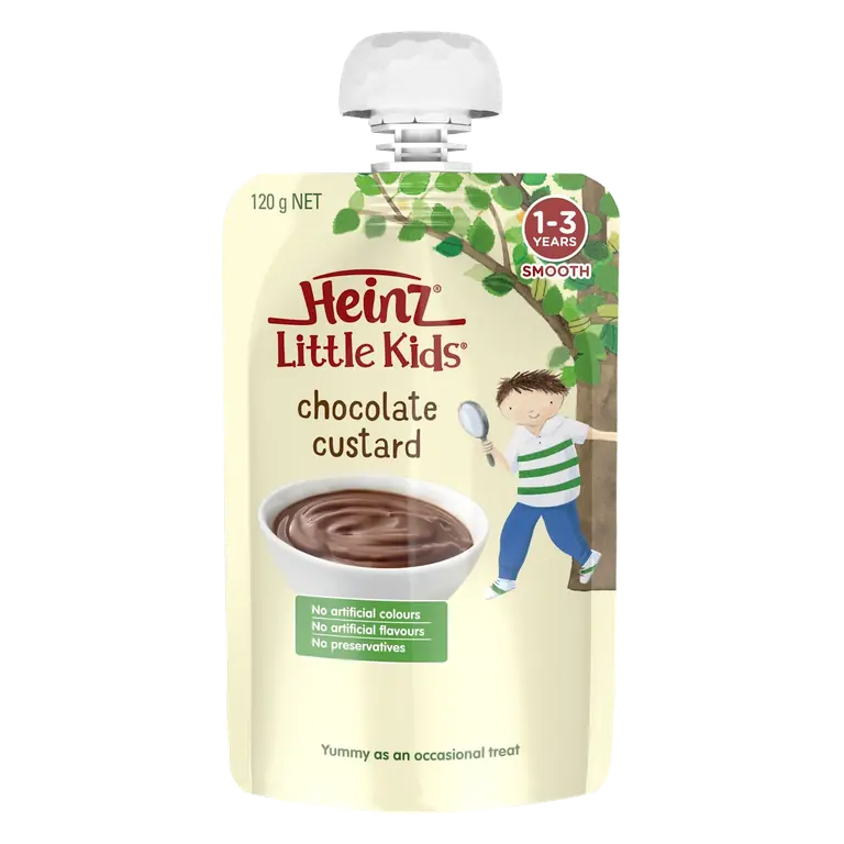 Little Kids Chocolate Custard Pouch 1-3 years