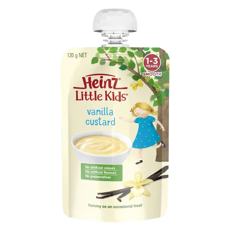 Little Kids Vanilla Custard Pouch 1-3 years