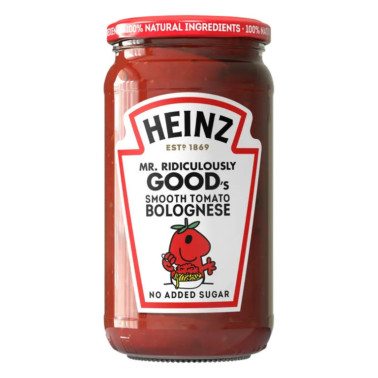 Heinz Mr. Ridiculously Good's Smooth Tomato Bolognese 490g