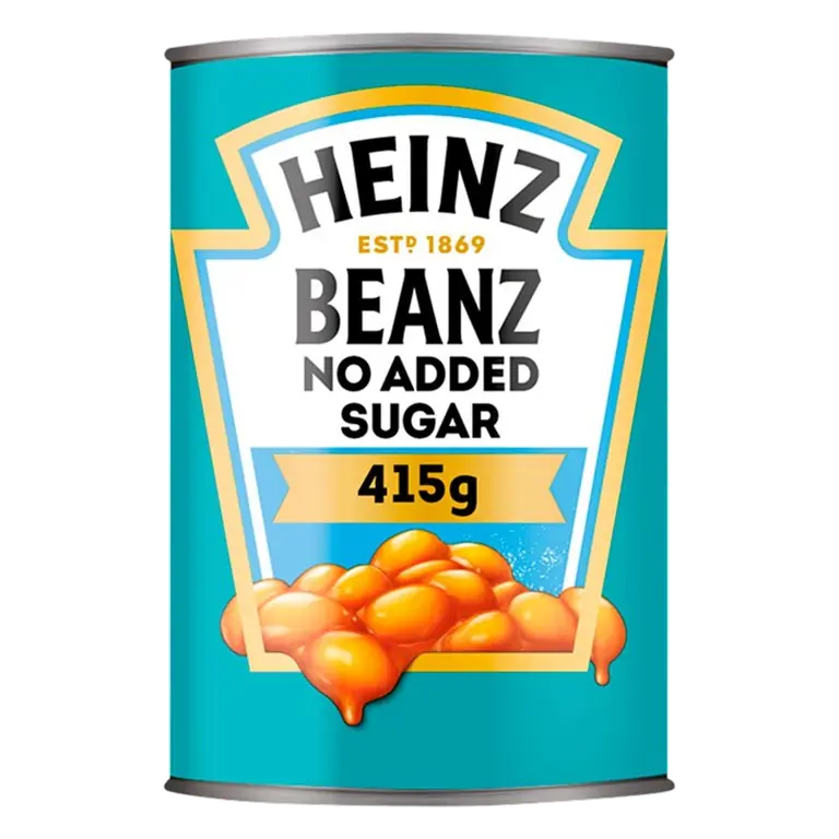No Added Sugar Baked Beans in a Rich Tomato Sauce 415g
