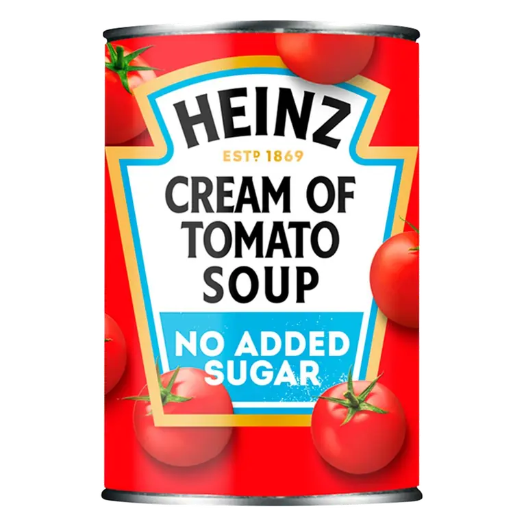 No Added Sugar Cream of Tomato Tinned Soup 400g