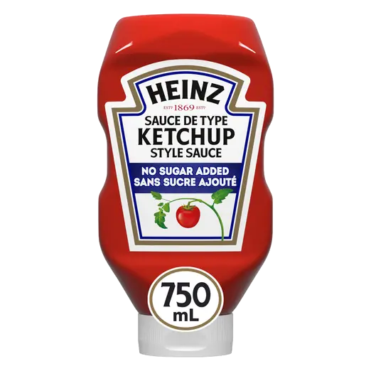 No Sugar Added Ketchup Style Sauce 750 ml