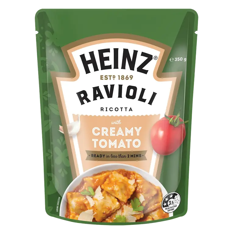 Ravioli Ricotta With Creamy Tomato