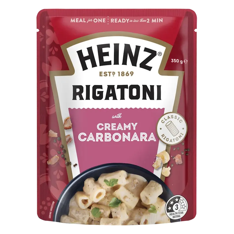 Rigatoni Creamy Carbonara & Bacon
