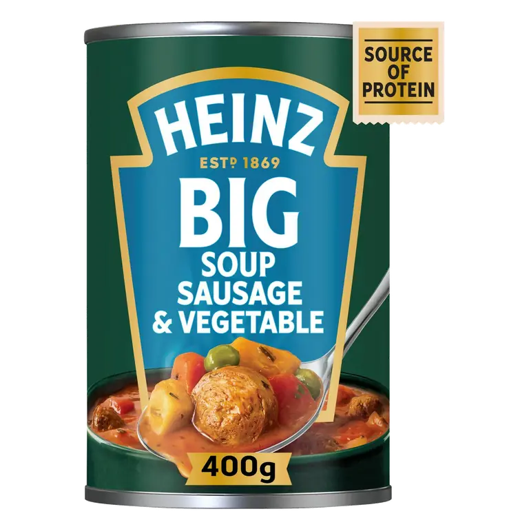 Sausage & Vegetable Chunky Big Soup 400g