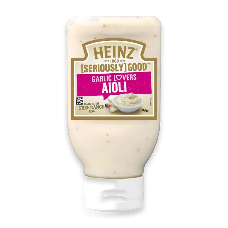 Seriously Good Flavoured Mayonnaise Garlic Lovers Aioli