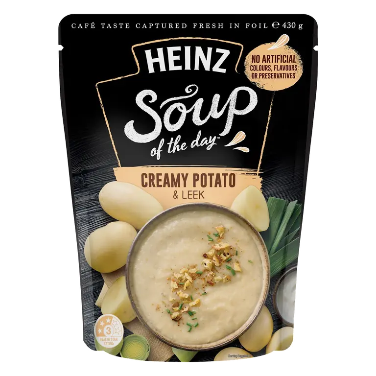 Soup of the Day Creamy Potato & Leek Soup