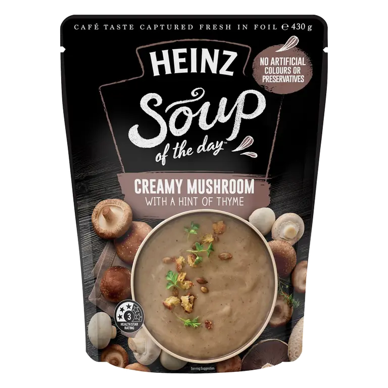 Soup Of The Day Pouch Mushroom With Thyme