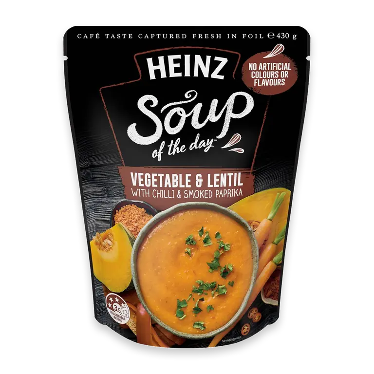 Soup Of The Day Veg & Lentil Chilli Paprika Pouch