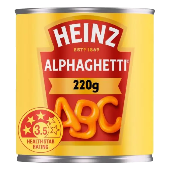 Spaghetti Alphagetti Pasta in Sauce
