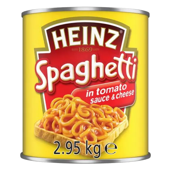 Spaghetti In Tomato Sauce & Cheese
