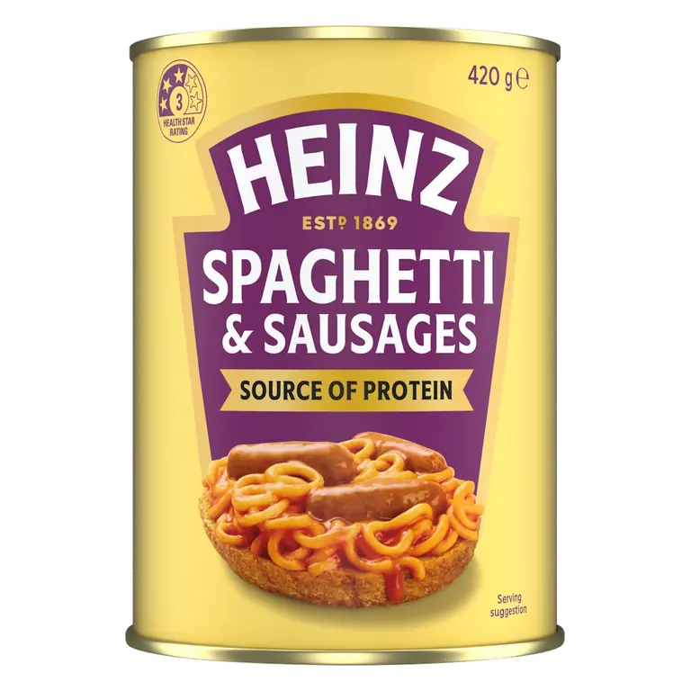 Spaghetti & Sausages & Tomato Sauce