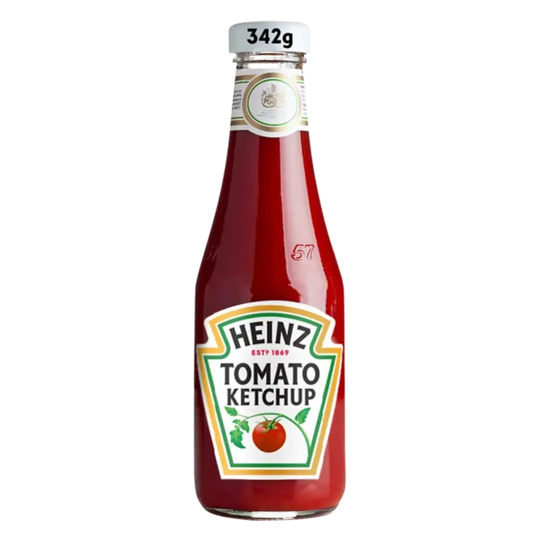 Tomato Ketchup Glass Bottle