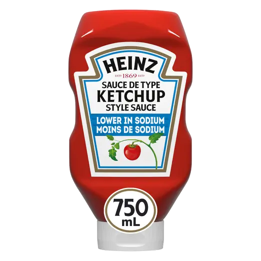 Tomato Ketchup Low Sodium 750 ml