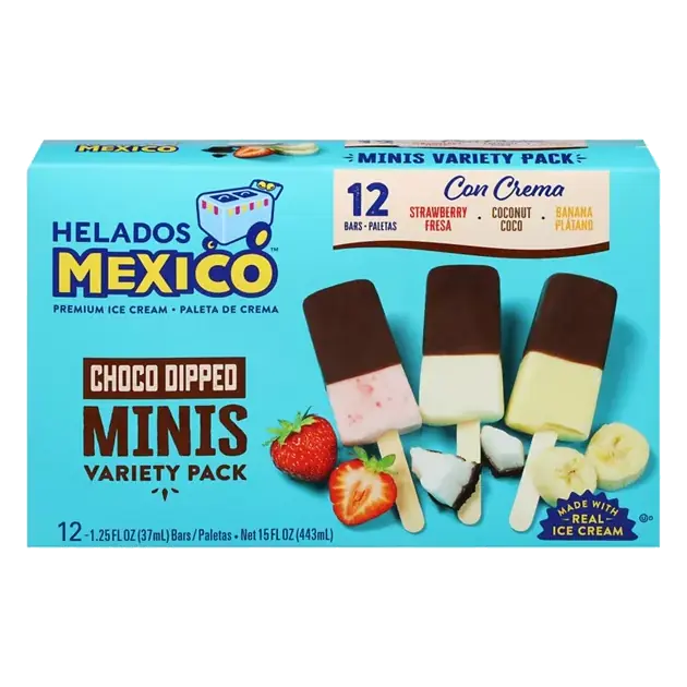 Choco Dipped Assorted Minis Ice Cream Variety Pack
