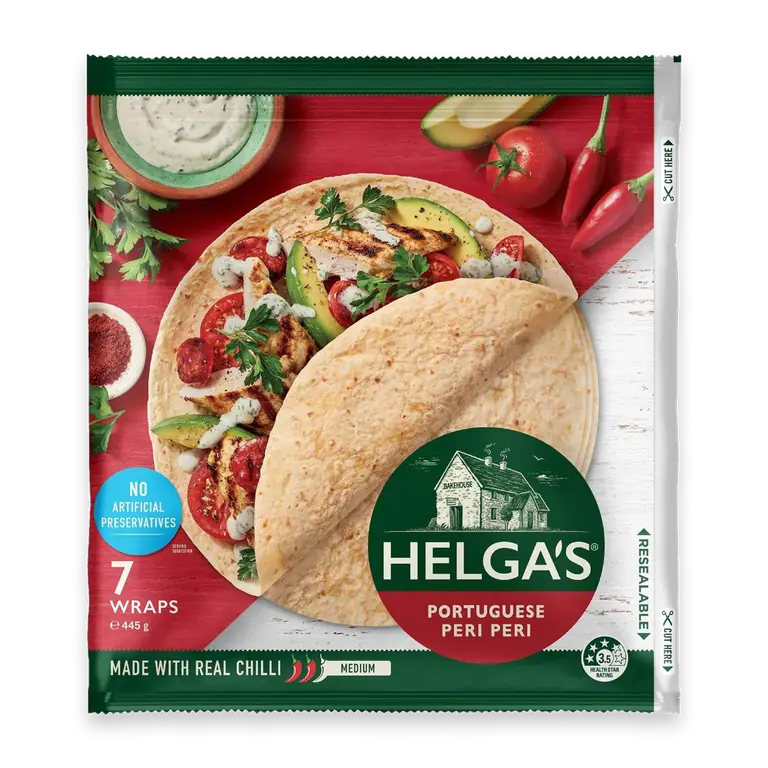 Portuguese Peri Peri Wraps