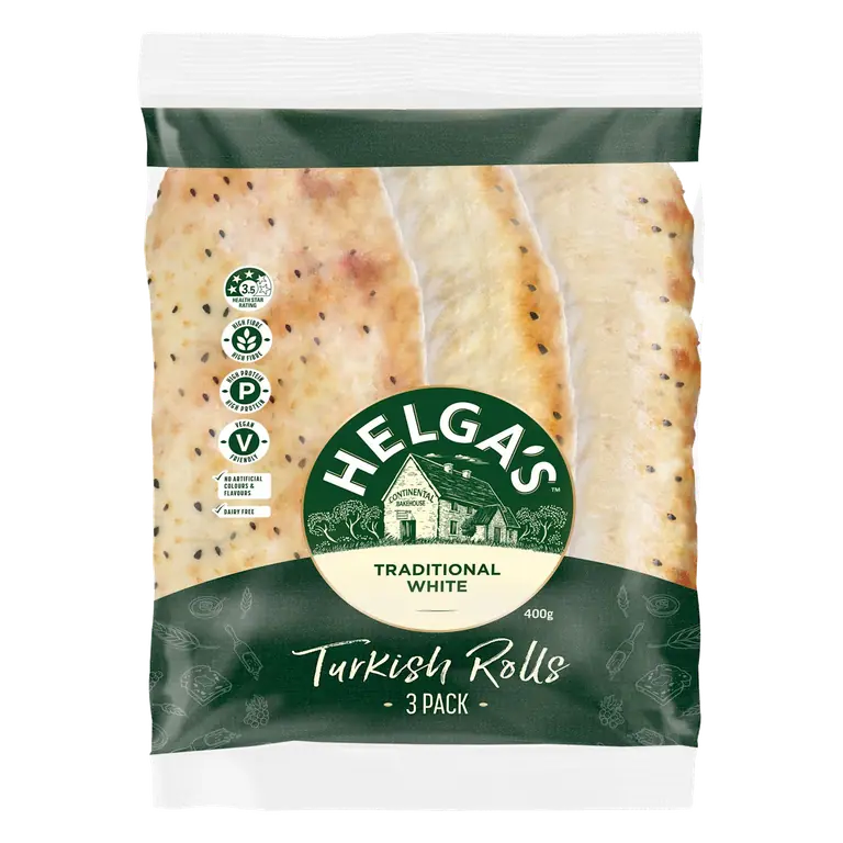 Traditional White Turkish Rolls