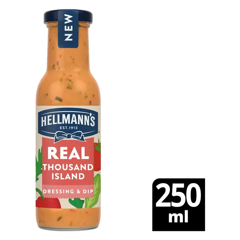 Real Thousand Island Salad Dressing & Dip 250ml