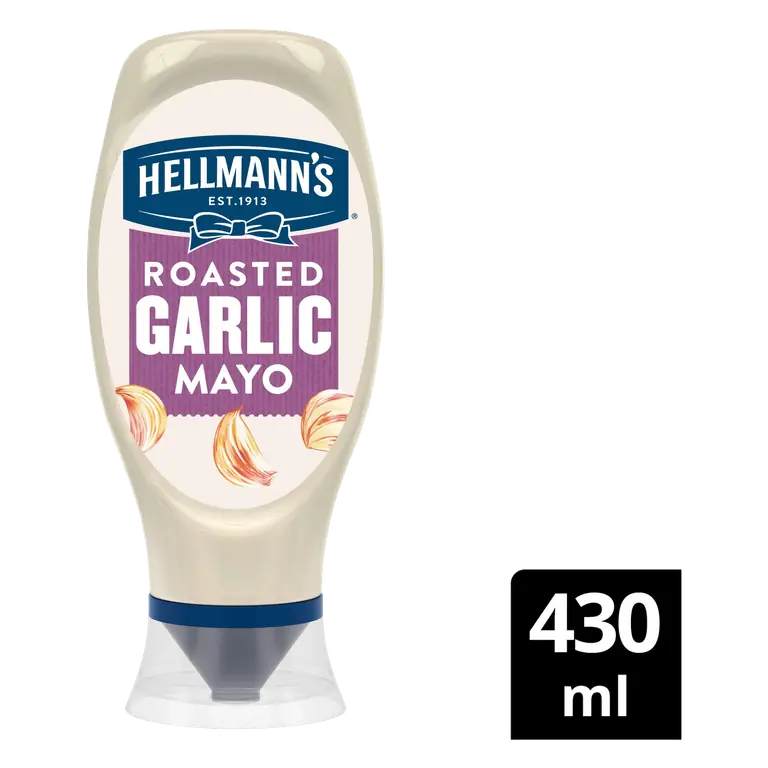 Hellmann's Roasted Garlic Mayonnaise 430ml