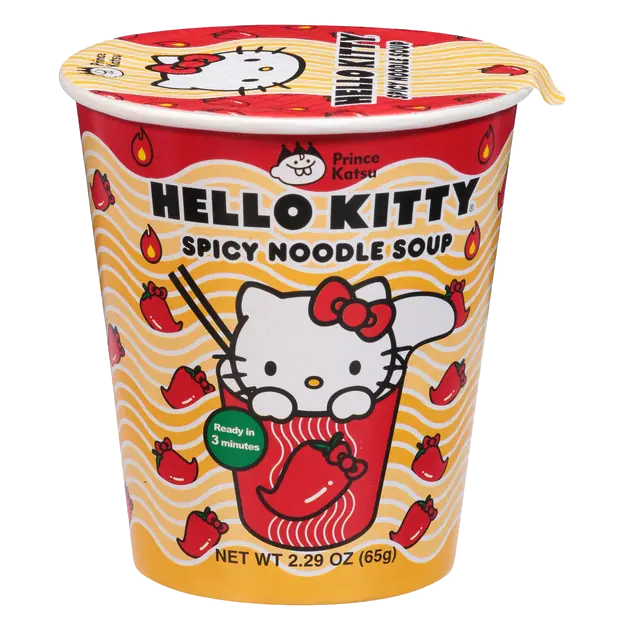 Hello Kitty Spicy Noodle Soup