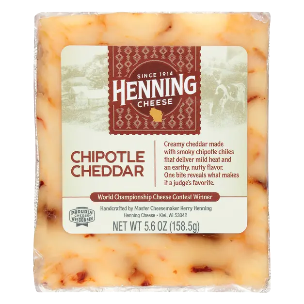 Wisconsin Chipotle Cheddar Cheese Block