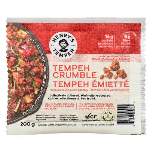 Tempeh Gluten Free Crumble 250 g