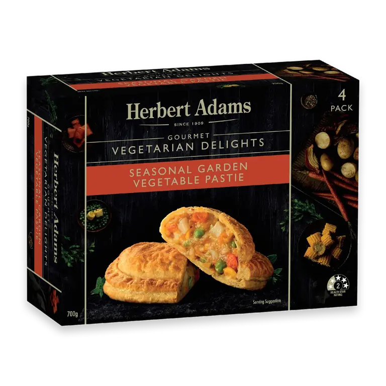 Garden Vegetable Pastie Vegetable