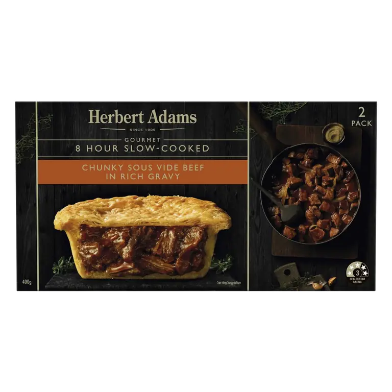 Pies Chunky Slow Cooked Beef