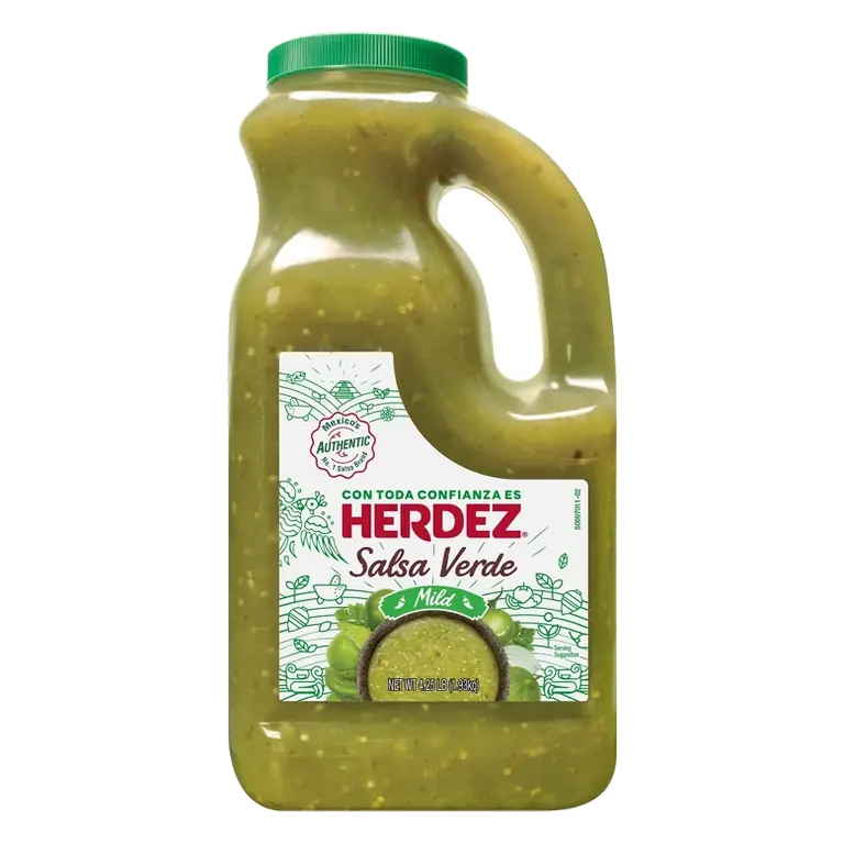 Herdez Verde Salsa Jug, 68oz: Medium Spice Level