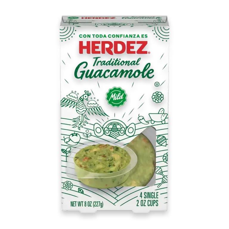 Mild Traditional Guacomole Mini Carton Pack