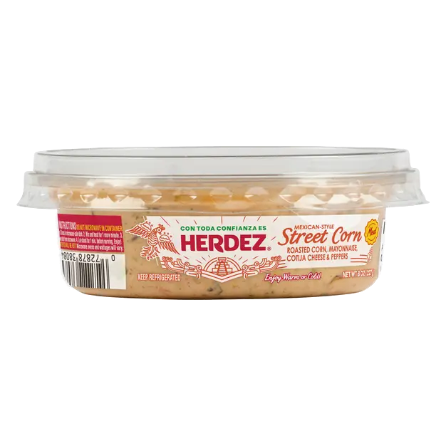 HERDEZ Street Corn Medium Cup 8oz, 8 OZ