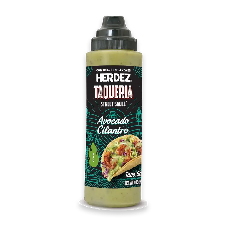 Taqueria Street Sauce Avocado Cilantro Mild Taco Sauce