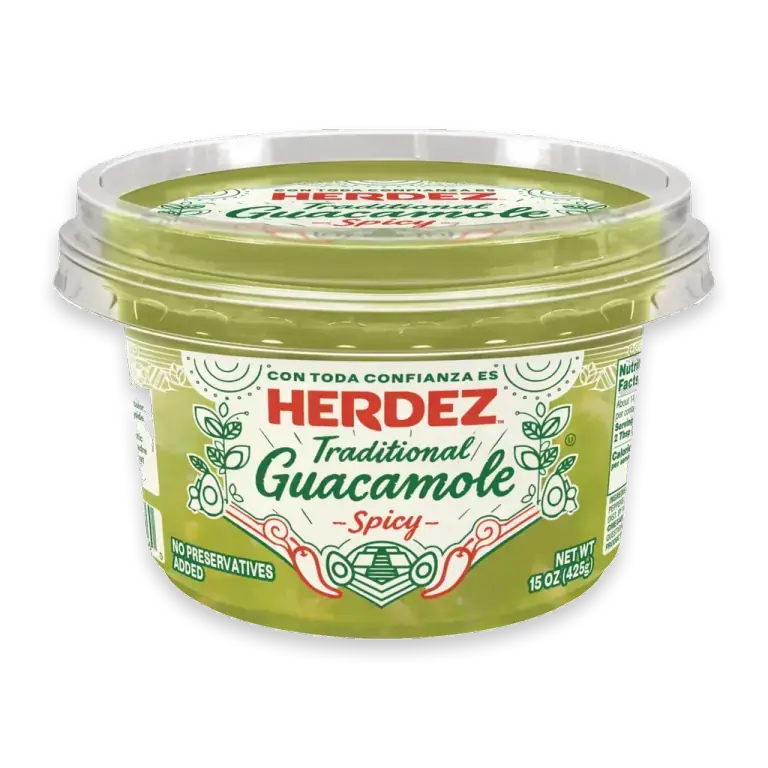 Traditional Spicy Guacamole 15 oz