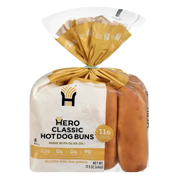 Classic Hot Dog Buns - 8 ct