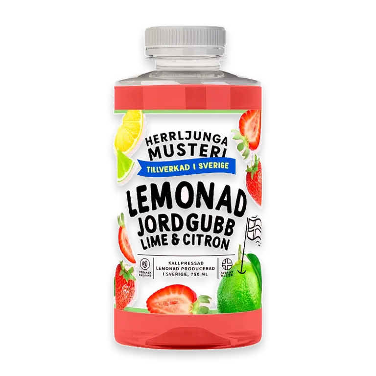 Lemonad Jordgubb Lime 750ml