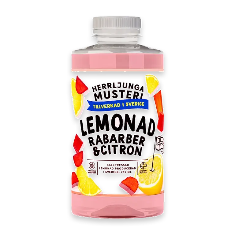 Lemonad Rabarber 750ml
