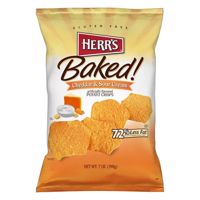 Baked! Potato Crisps, Cheddar & Sour Cream