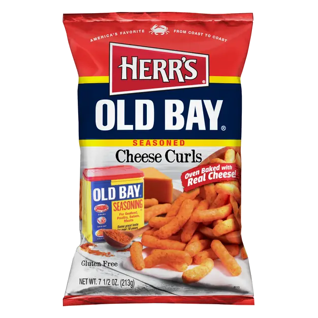 Cheese Curls Old Bay Seasoned