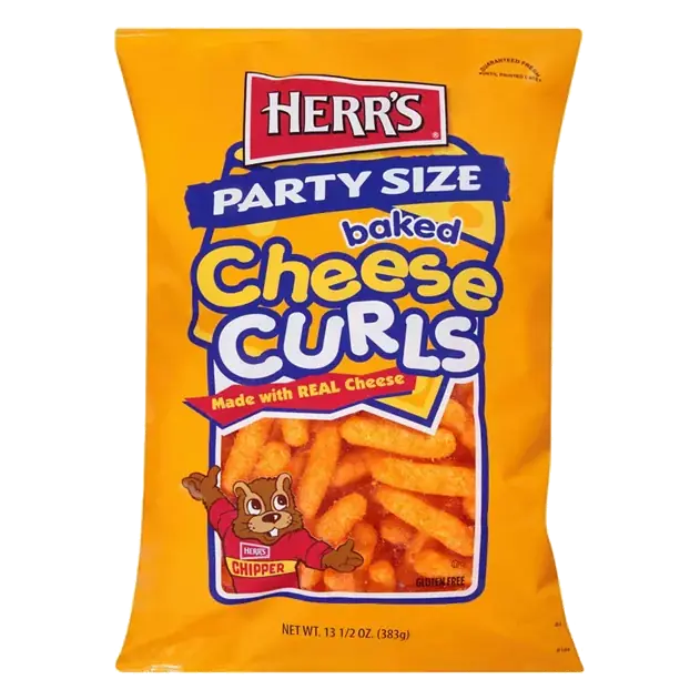 Curls, Cheese, Baked, Party Size