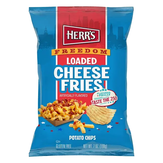 Flavored By Philly Loaded Cheese Fries Flavored Ripple Chips